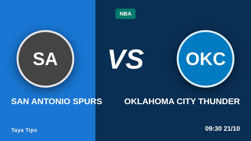 Spurs vs Thunder: Your 7-Point Betting Checklist Before Tip-Off